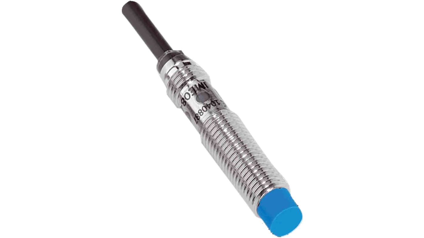 Rs-Online Sensore di prossimità Cilindro filettato SICK M8 rilevamento 2 5 mm 10 → 30 V CC