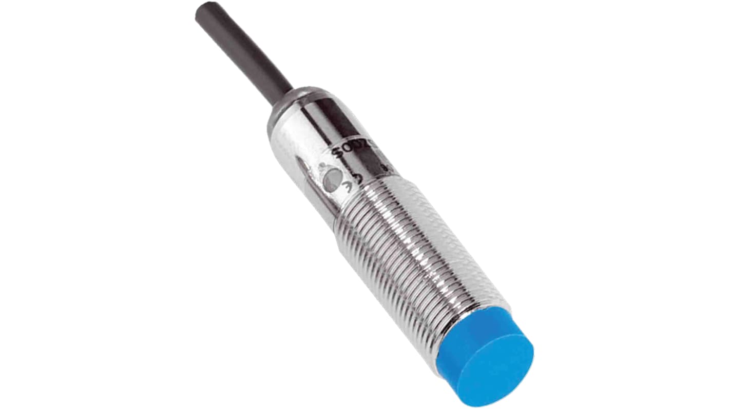 Rs-Online Sensore di prossimità Cilindro filettato SICK M12 rilevamento 4 mm 10 → 30 V CC