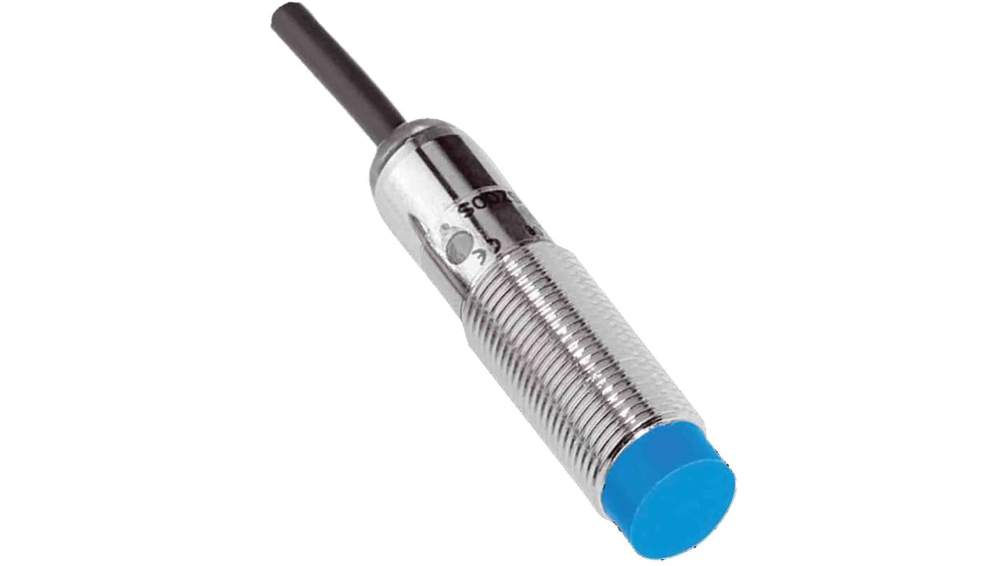 Rs-Online Sensore di prossimità Cilindro filettato SICK M12 rilevamento 8 mm 10 → 30 V CC