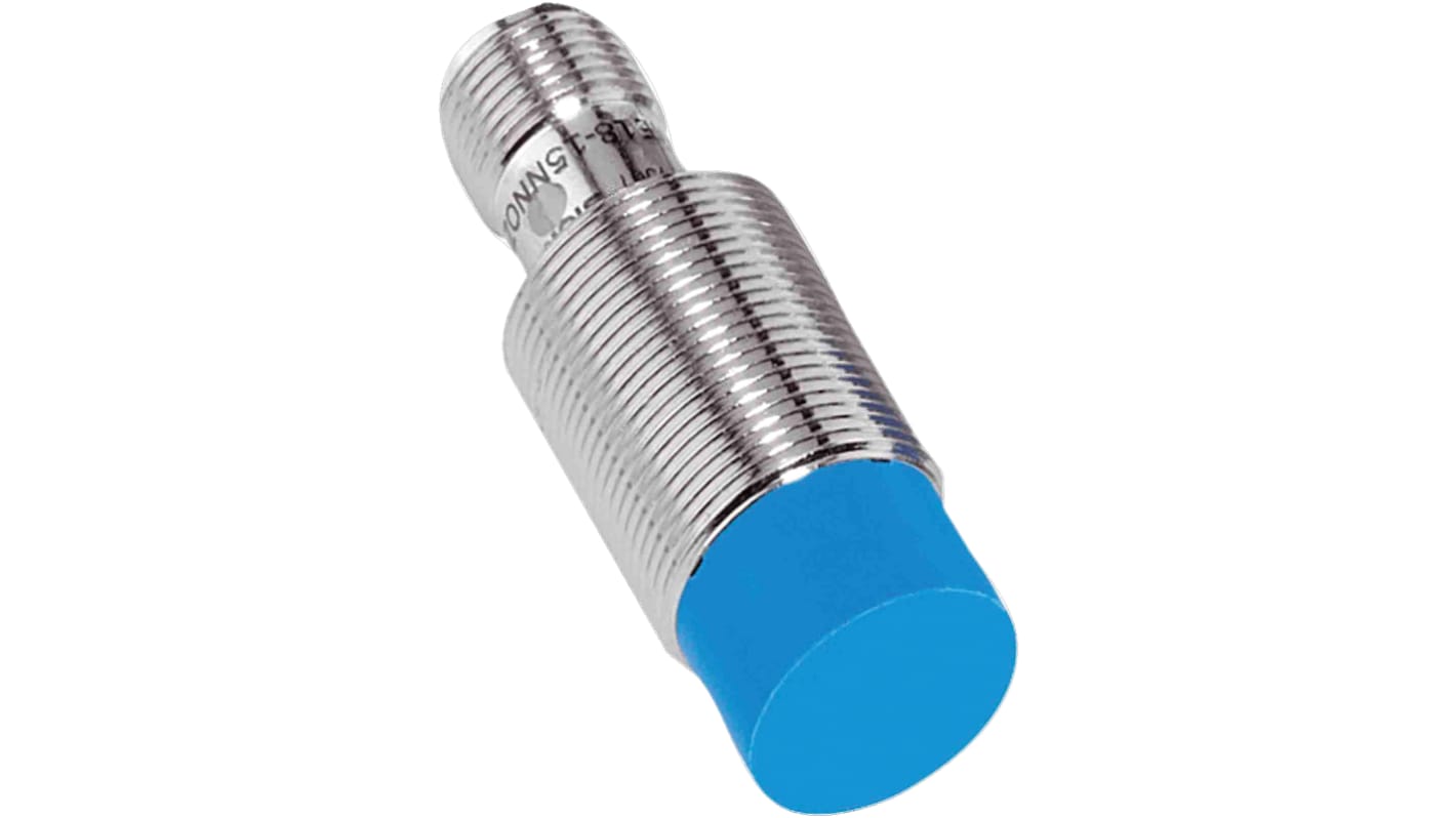 Rs-Online Sensore di prossimità Cilindro filettato SICK M18 rilevamento 8 mm 10 → 30 V CC