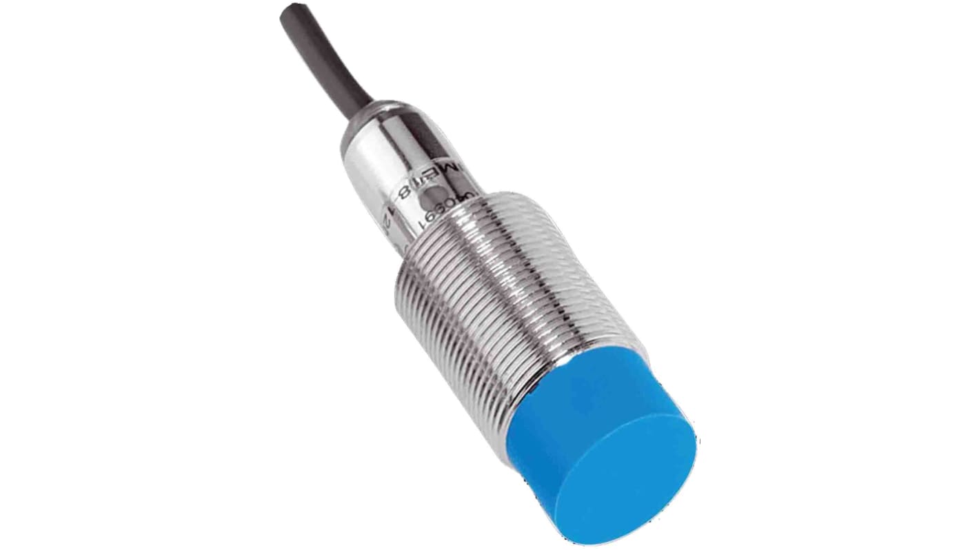 Rs-Online Sensore di prossimità Cilindro filettato SICK M18 rilevamento 12 mm 10 → 30 V CC