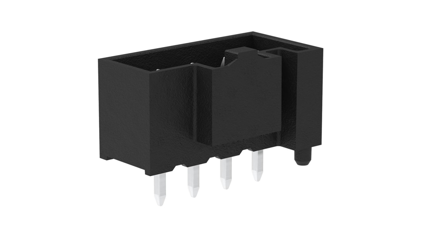 Molex 4p单排排针 垂直, 3.0mm间距, THT安装, KK Plus 300系列