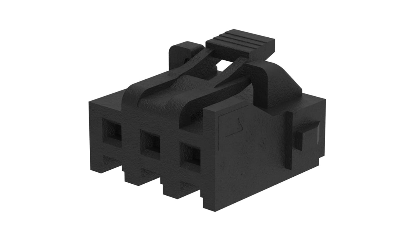 Carcasa de conector Molex 209209-0003, Serie 209209, paso: 3mm, 3 contactos, , 1 fila filas, Conector