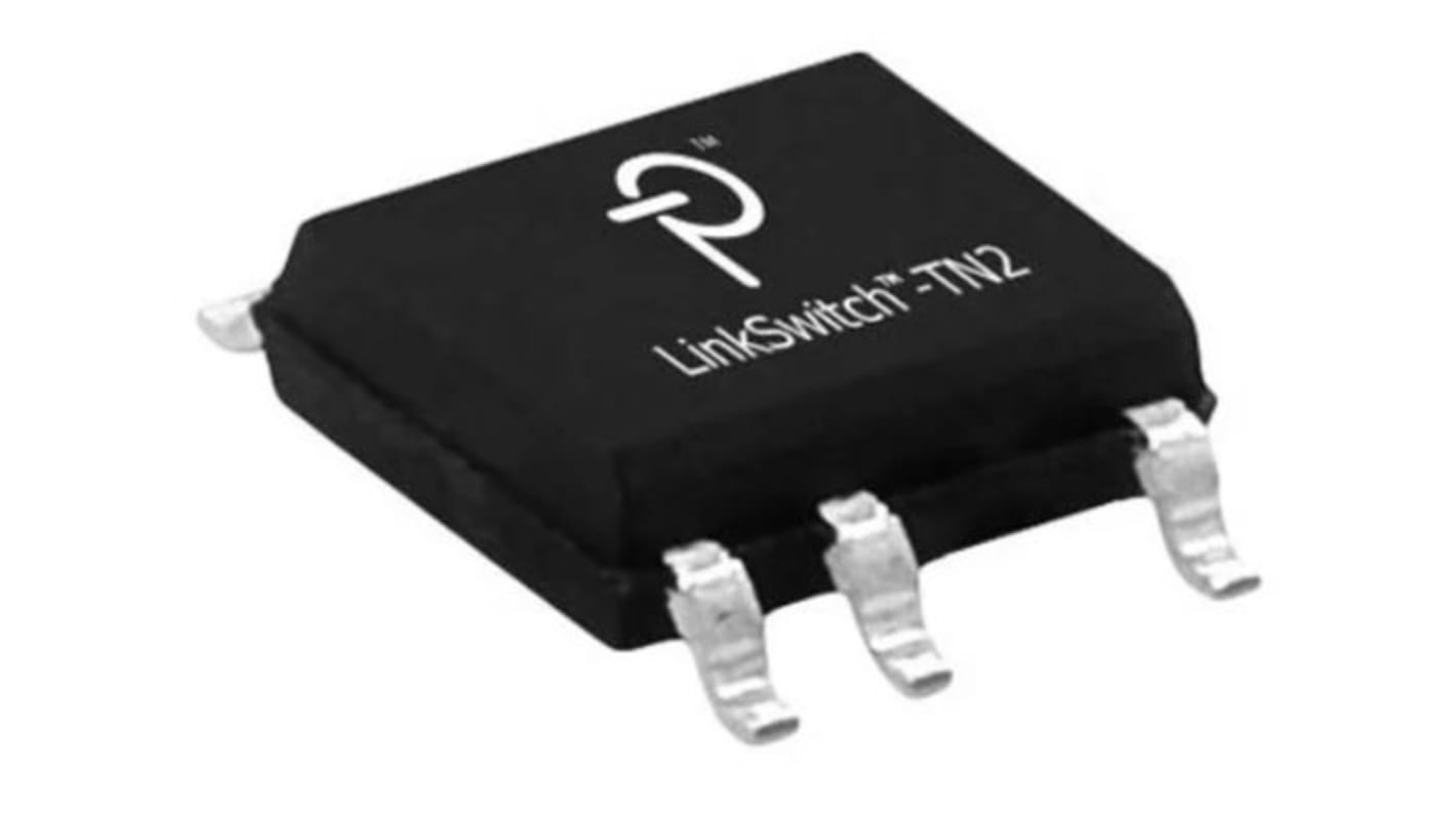 Power Integrations AC/DCコンバータ, -0.3 → 725 V dc出力, 8-Pin SMD-8C
