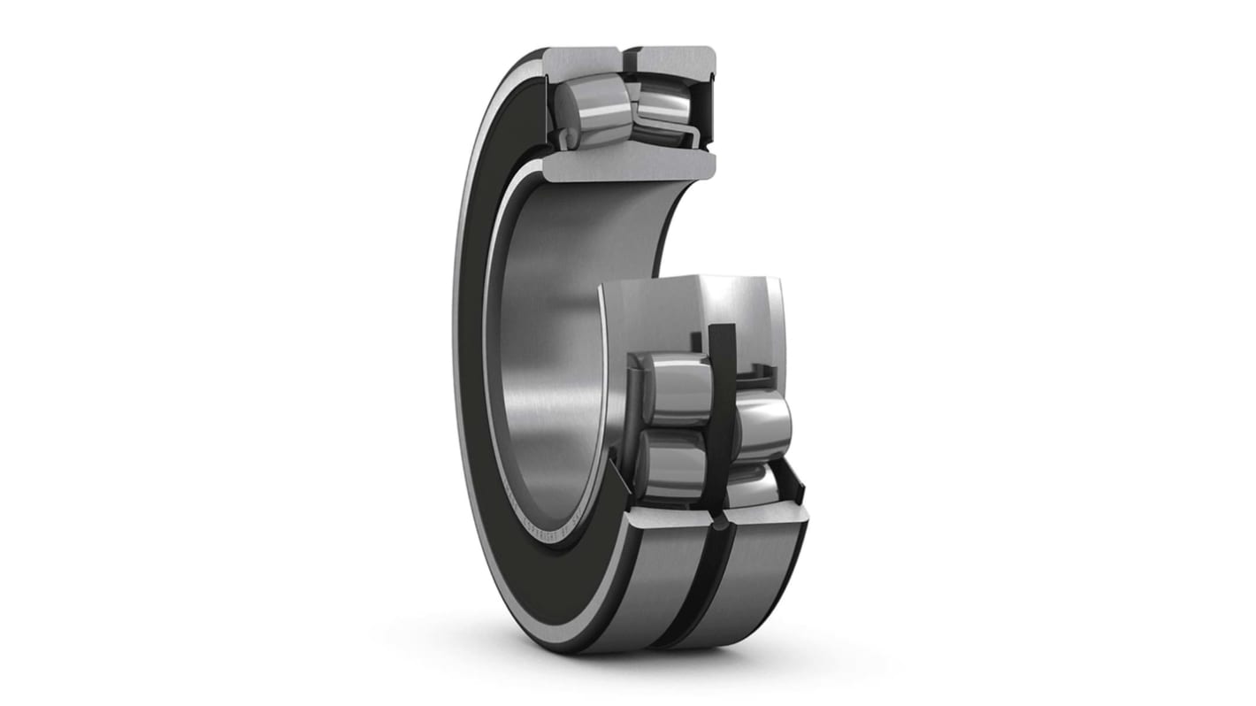 SKF Rollenlager Typ Kugelförmig, Innen-Ø 100mm / Außen-Ø 180mm, Breite 55mm