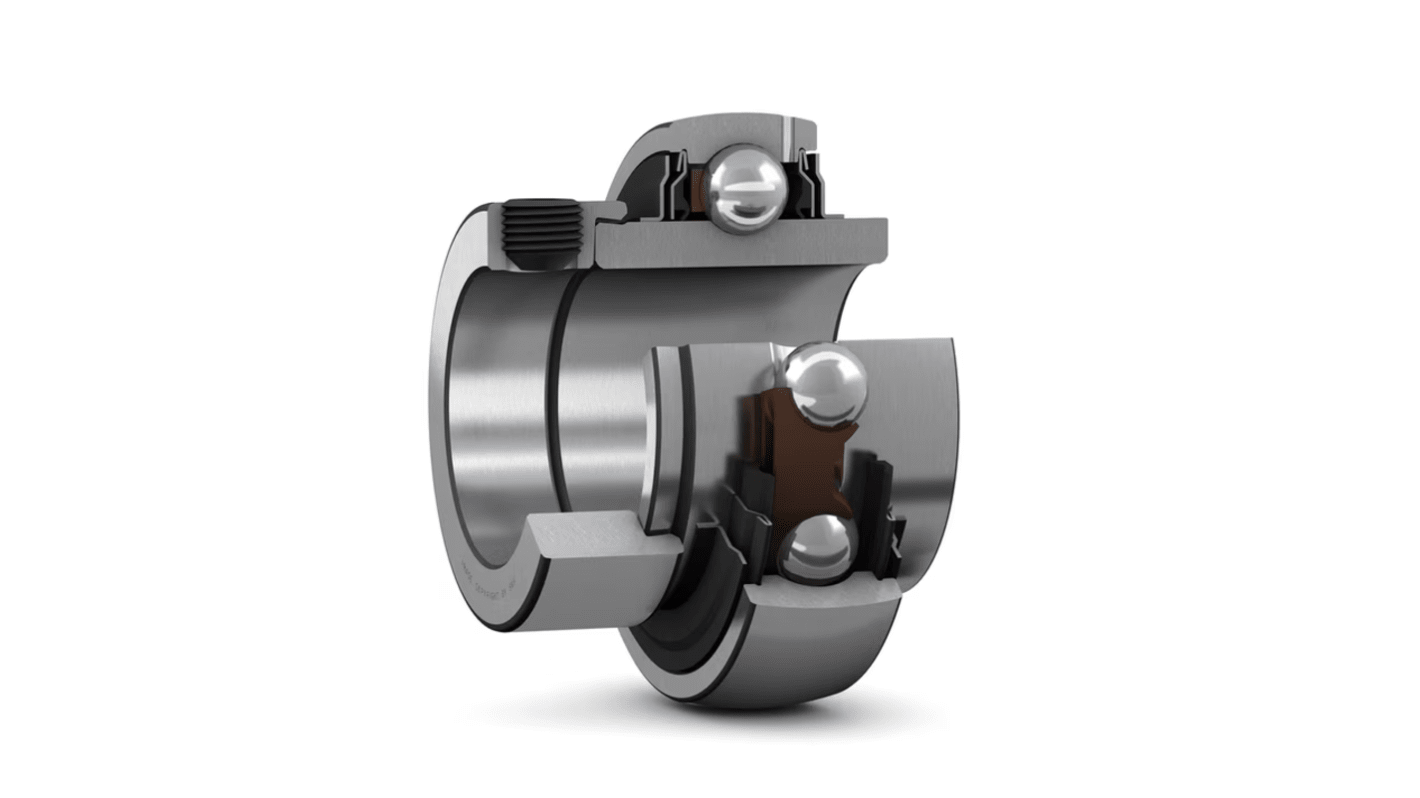 SKF Bearing Unit Insert 35mm ID 72mm OD YEL 207-2F