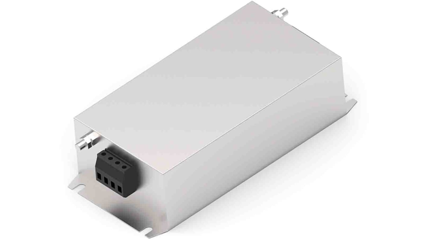 TE Connectivity 三相EMI滤波器, 60A, 520 V 交流, 50/60Hz, 底盘安装, 端子排接端, 二阶, KEV系列