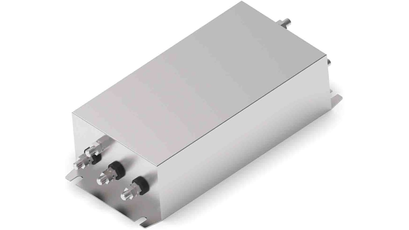 TE Connectivity 三相EMI滤波器, 150A, 520 V 交流, 50 → 60Hz, 底盘安装, 端子排接端, 一阶, KEM系列