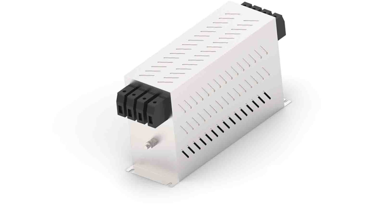 TE Connectivity KEV-BS EMV-Filter, 520 V ac, 120A, Gehäusemontage, Anschlussblock, 3-phasig 11 mA / 50 → 60Hz