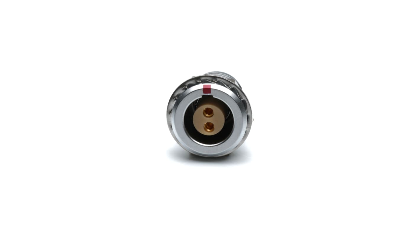 RS PRO Circular Connector, 2 Contacts, Panel Mount, 12mm Connector, Socket, Female, IP50