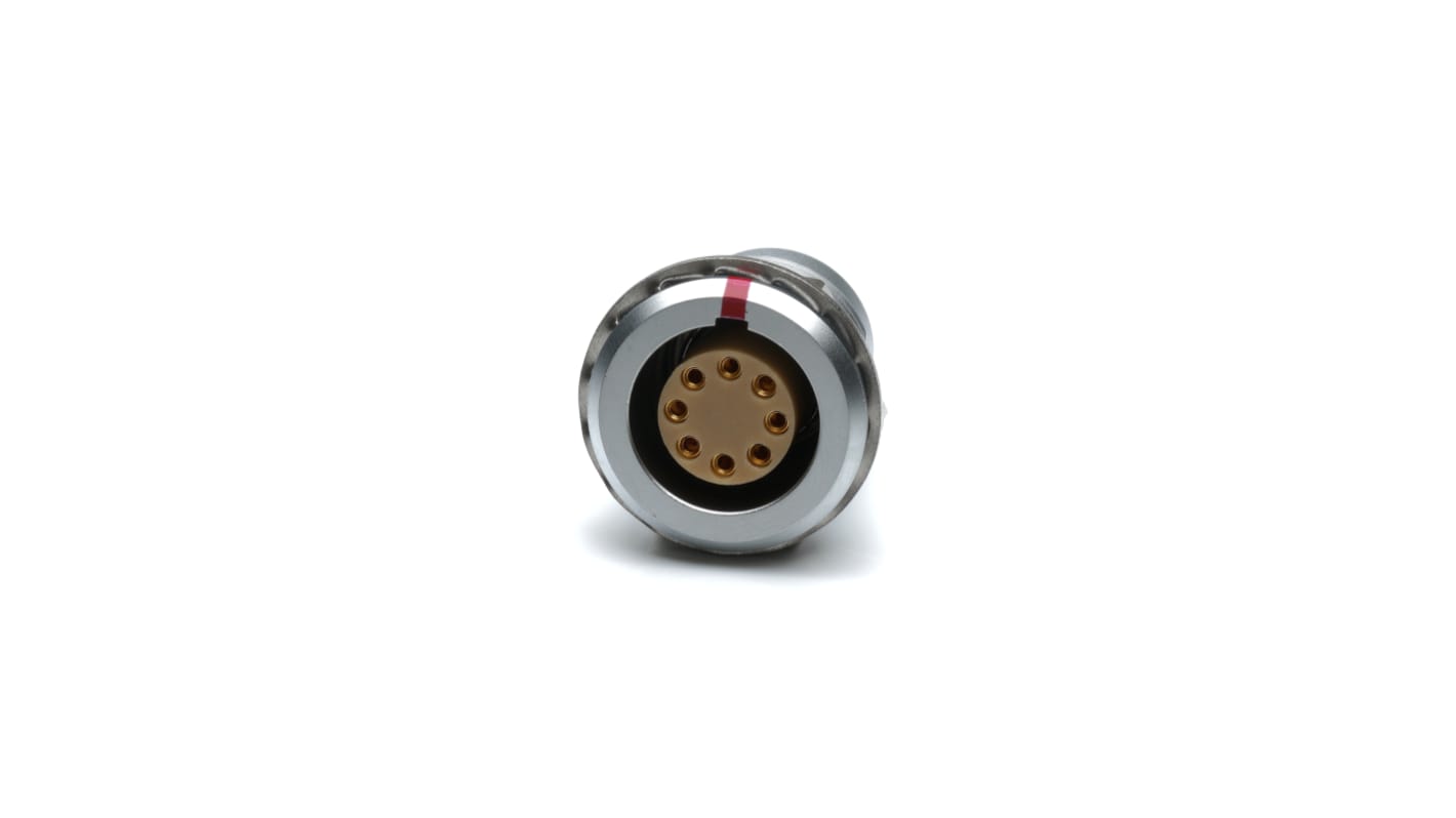 RS PRO Circular Connector, 8 Contacts, Panel Mount, M15 Connector, Socket, Female, IP50
