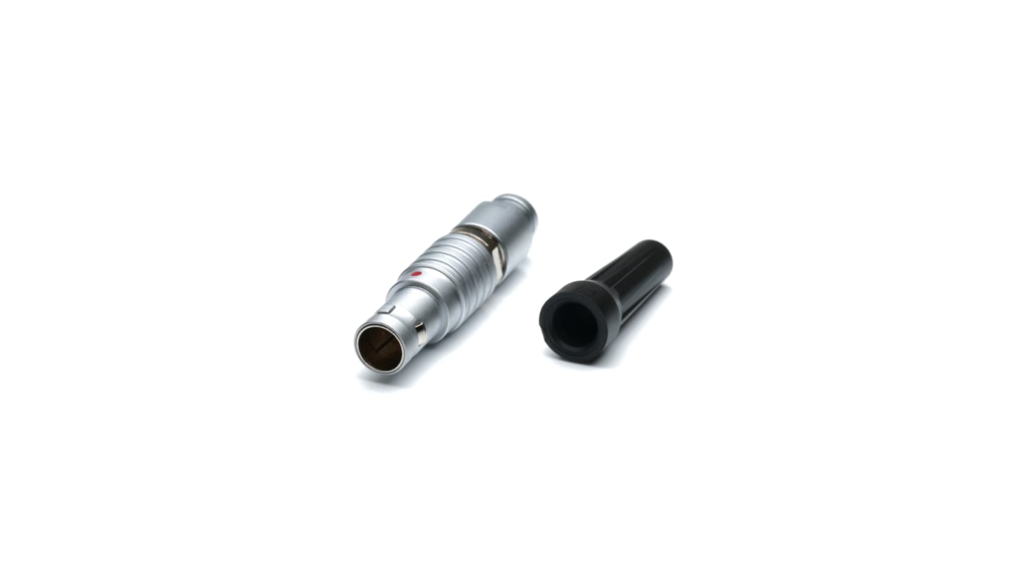 RS PRO Circular Connector, 6 Contacts, Cable Mount, 9.5 mm Connector, Plug, Male, IP50