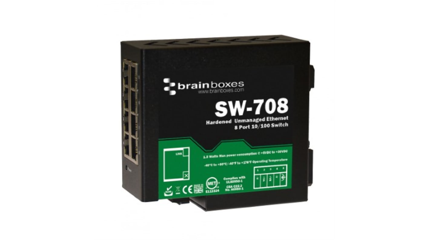 Brainboxes Ethernet Switch