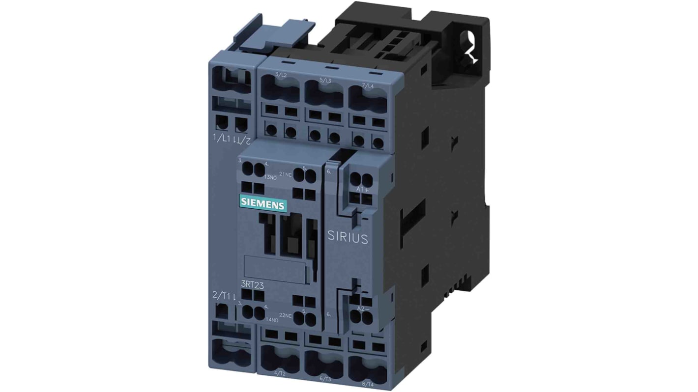 Stycznik 24 V Siemens styki: 4 7,5 kW 40 A 1NO + 1NC 3RT2326-2BB40