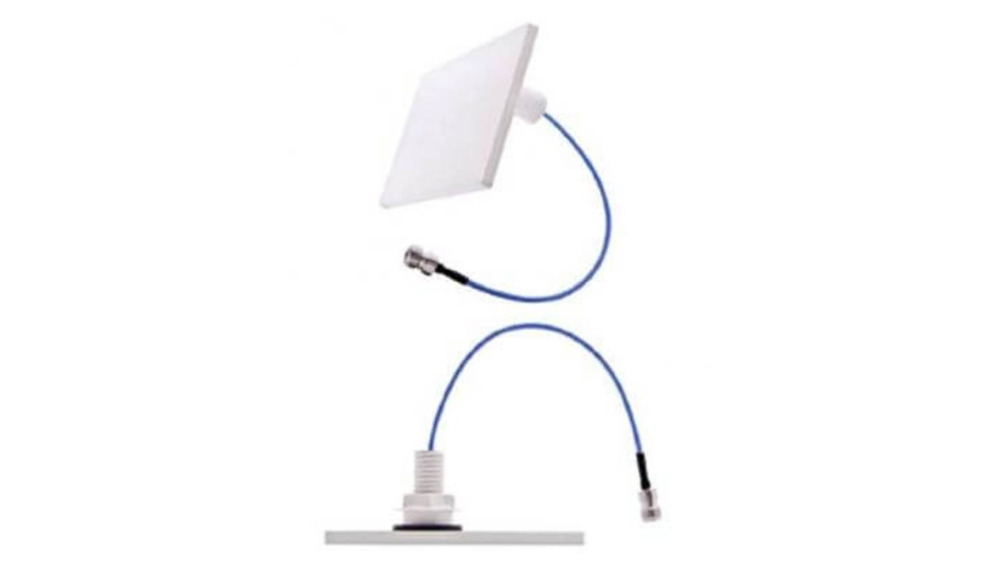 Laird External Antennas CFS60383P-30D43F Square Multiband Antenna with 4.3- 10 Connector, 2G (GSM/GPRS), 3G (UTMS), 4G