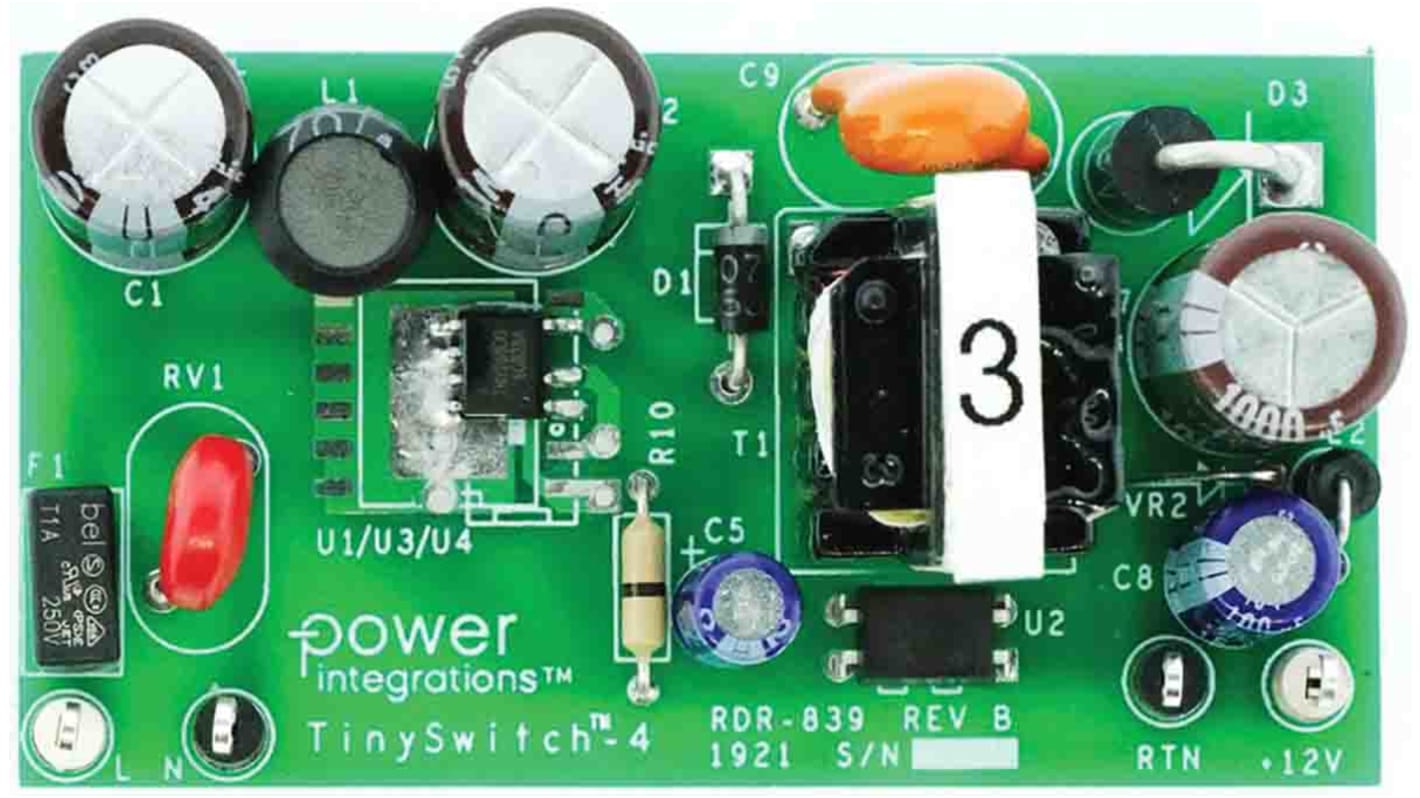 Power Integrations RDR-839, 回扫转换器, TNY288P芯片