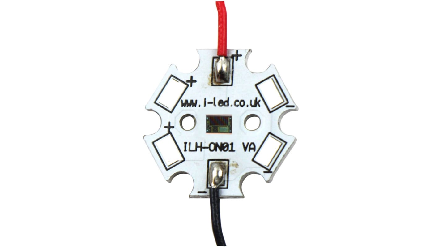Intelligent LED Solutions Farbsensor, 460 nm, 530 nm, 615 nm, 855 nm, 1.75 x 1.25mm, SMD, I2C, 6-Pin, 6-poliger BGA