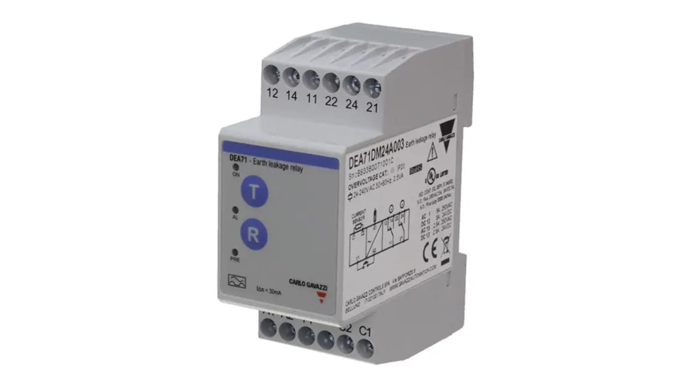Carlo Gavazzi Earth Leakage Relay