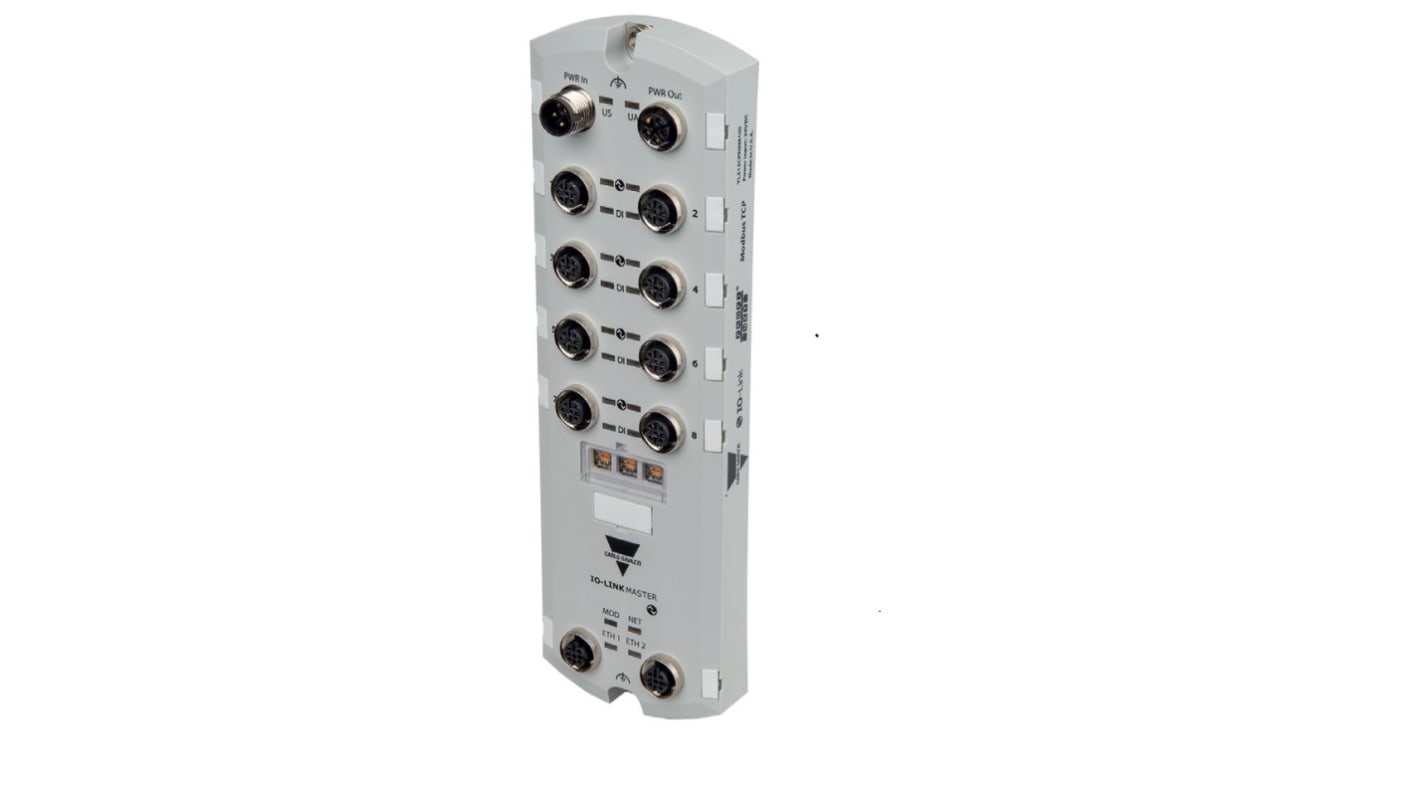 Scatola sensore Carlo Gavazzi, 8 porte, IO-Link, IO-LINK