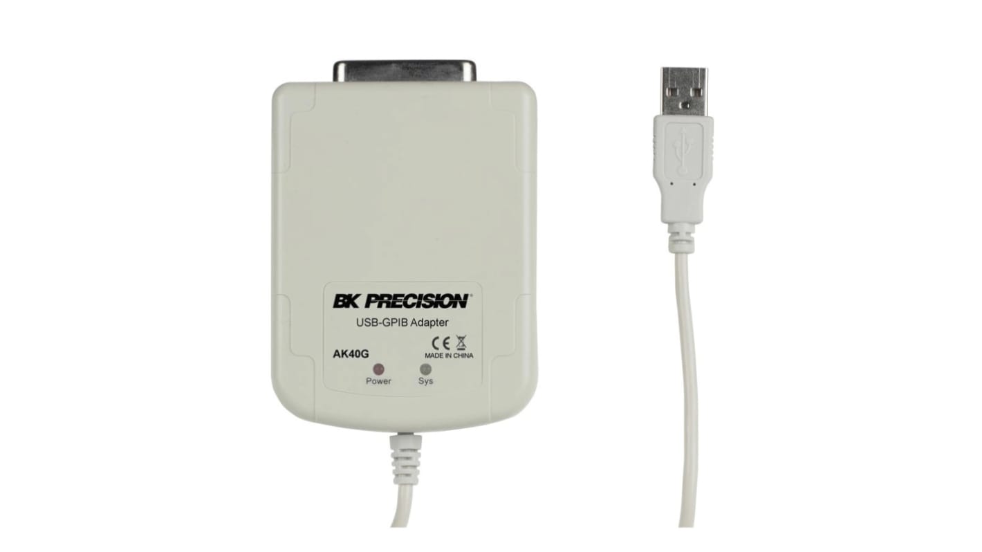 BK Precision RS232 USB A Male to D-sub, 9 Pin Male Interface Converter