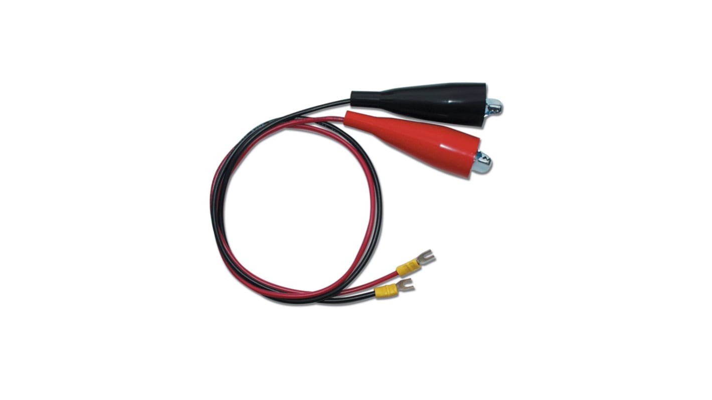 BK Precision Test lead, 30A, 84V, Black, Red, 760mm Lead Length