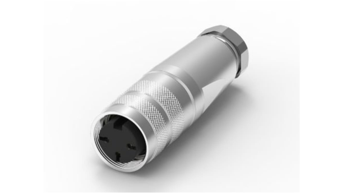RS PRO 3 Pole M16 Din, 5A, 250 V IP67, Screw Lock, Female, Cable Mount