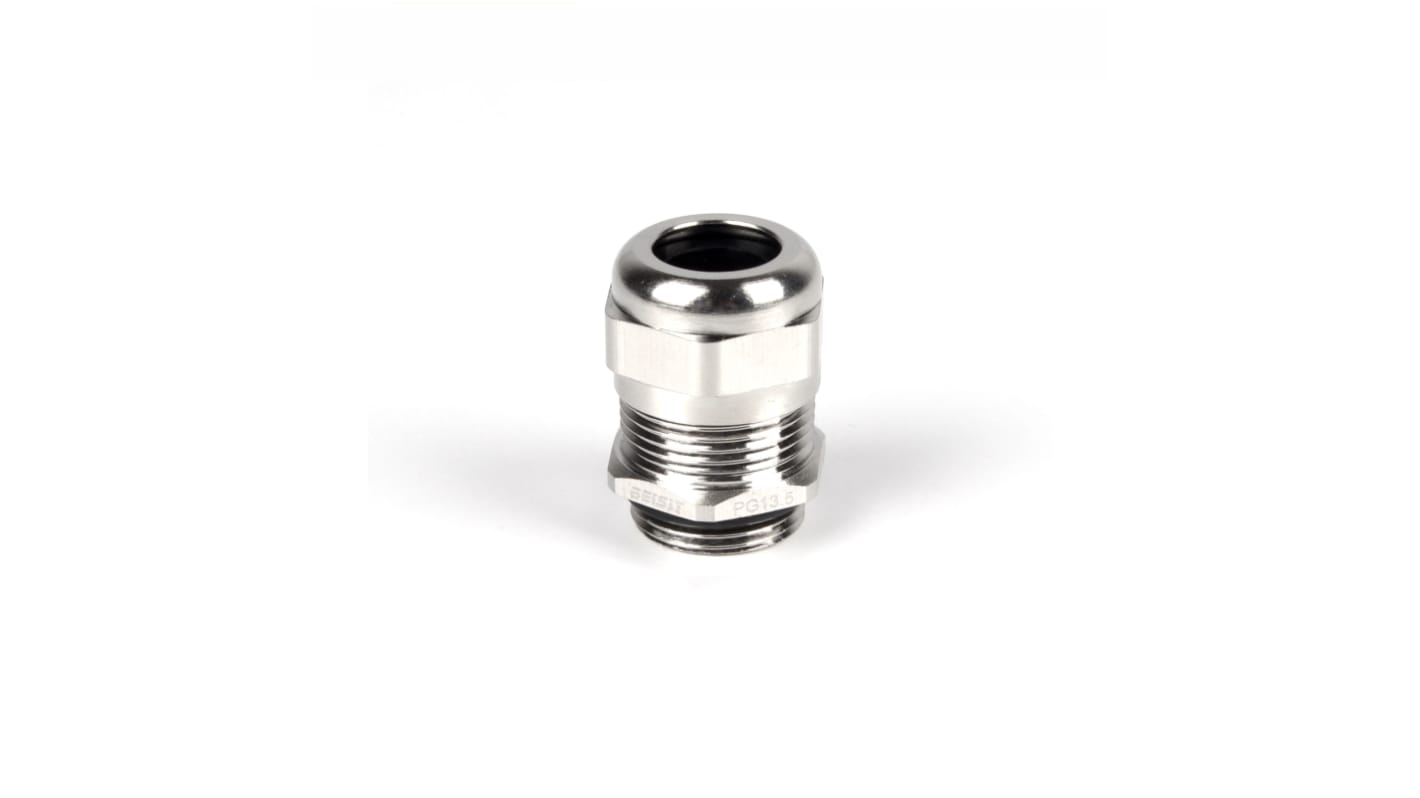 RS PRO Kabelverschraubung, M40 Messing vernickelt 20mm/ 28mm, IP68