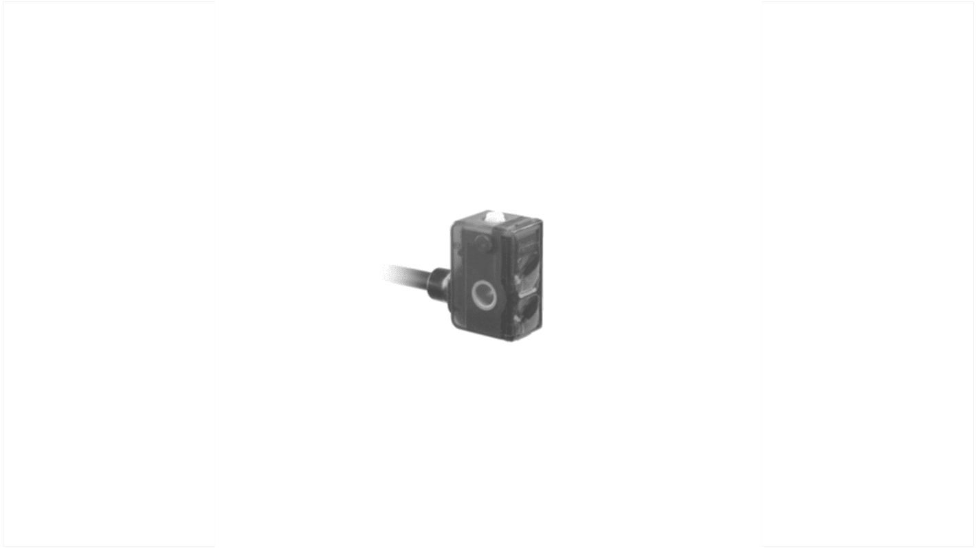 Rs-Online Sensore fotoelettrico Rettangolare Baumer a diffusione rilevamento 60 mm uscita PNP