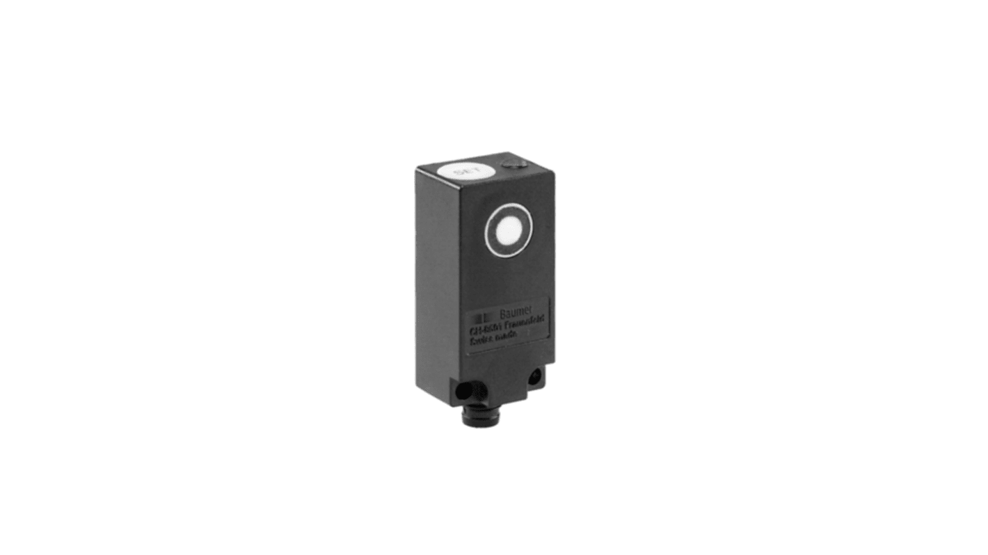Rs-Online Sensore di movimento a parallelepipedo Baumer M8 rilevamento 200 mm 15 → 30 V c.c