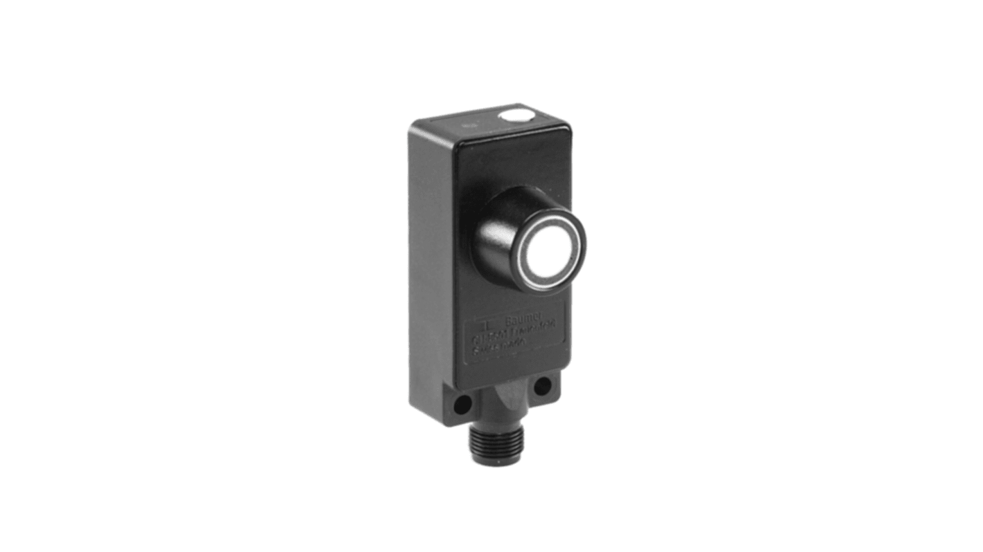 Rs-Online Sensore di movimento a parallelepipedo Baumer M12 rilevamento 250 mm 15 → 30 V c.c