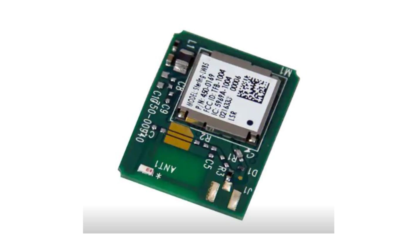 Moduł BLE/WiFi 450-0169R, WEP, WPA, WPA2, 3.2 - 3.6V, Ezurio
