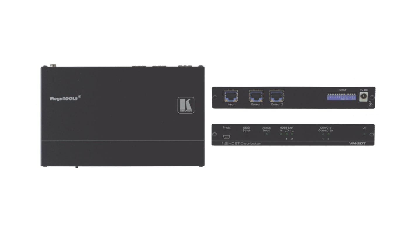 Kramer Electronics 2 Port 1 Input 2 Output Splitter  - up to 4K