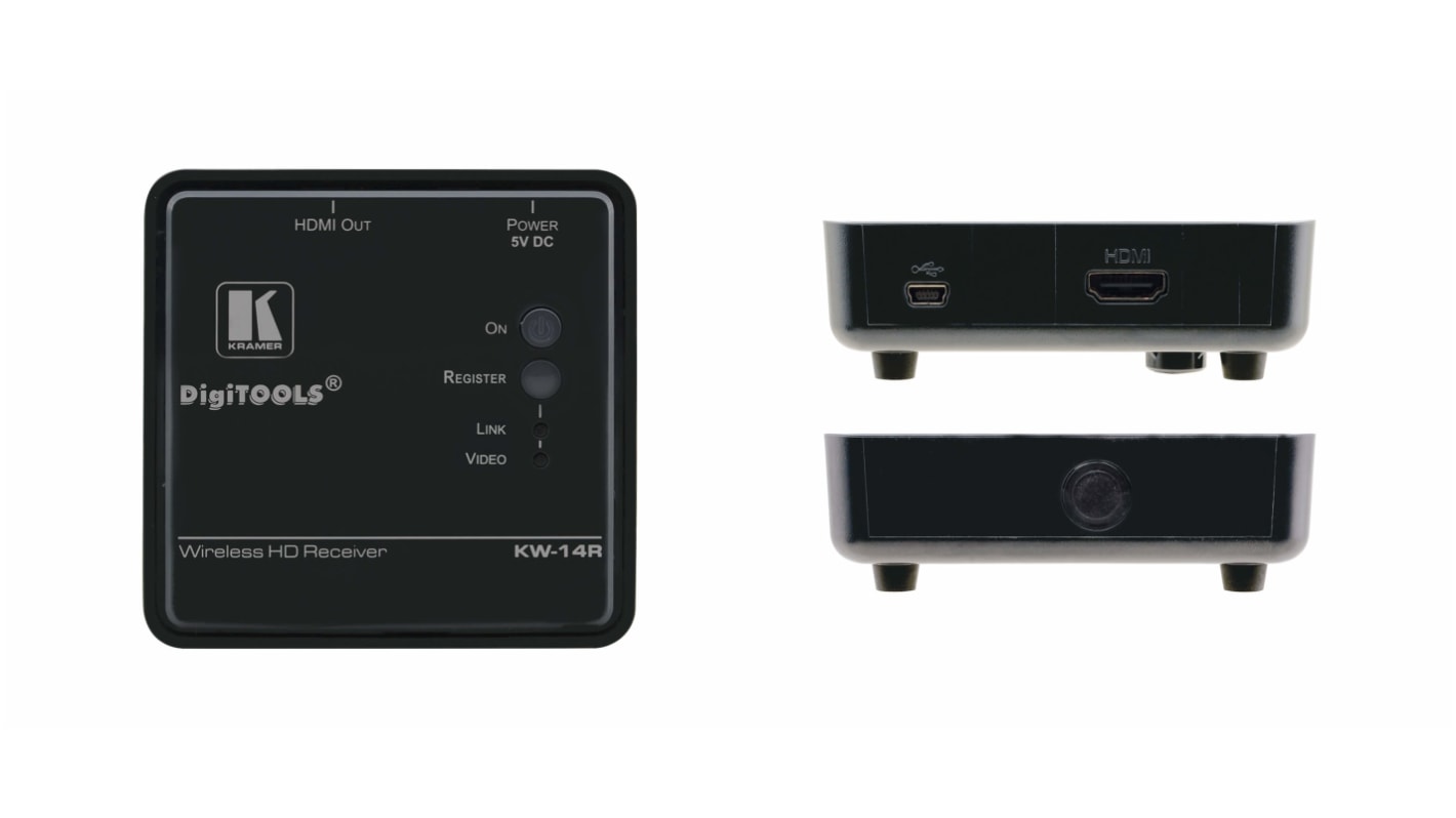 Kramer Electronics HDMI over HDMI Receiver 30m, 1920 x 1080 Maximum Resolution