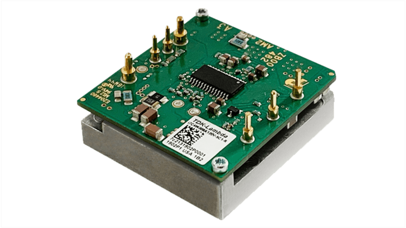 TDK-Lambda DCDC转换器, 9 → 53 v 直流输入, 9.6 → 48V输出, 300W, i7C系列