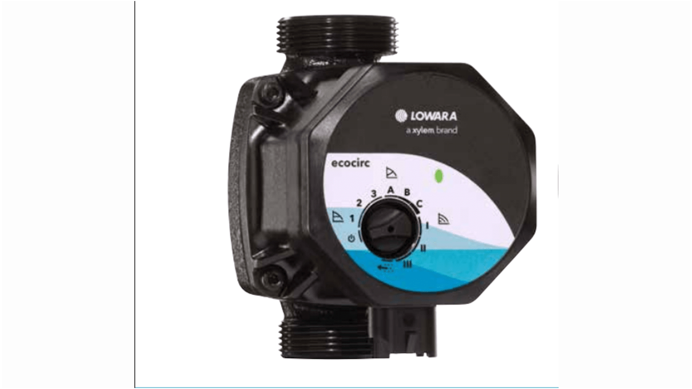 Xylem Lowara 10 bar Electric Central Heating Pump, 4m Head, 1-1/2 in G