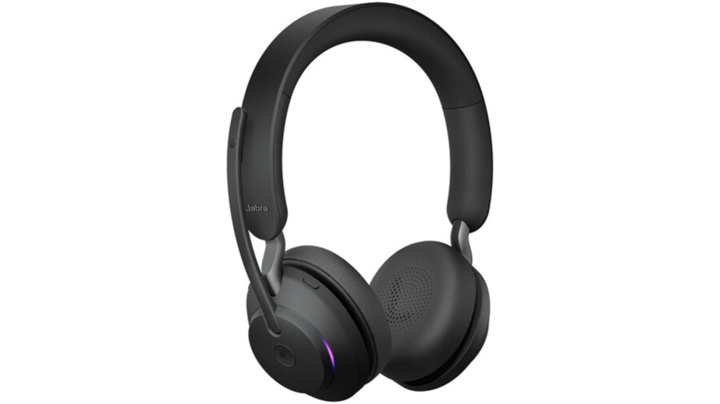 Casque-micro supra-auriculaire Jabra Évolution2 65 Bluetooth Noir