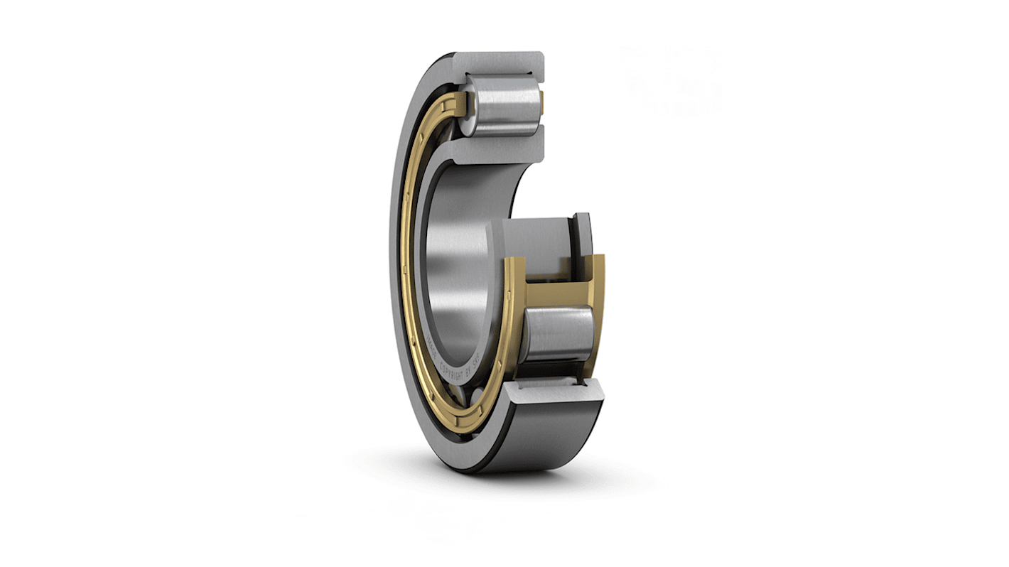 Cuscinetto a rullo SKF, Ø int. 100mm, Ø est. 215mm, guida larga 47mm