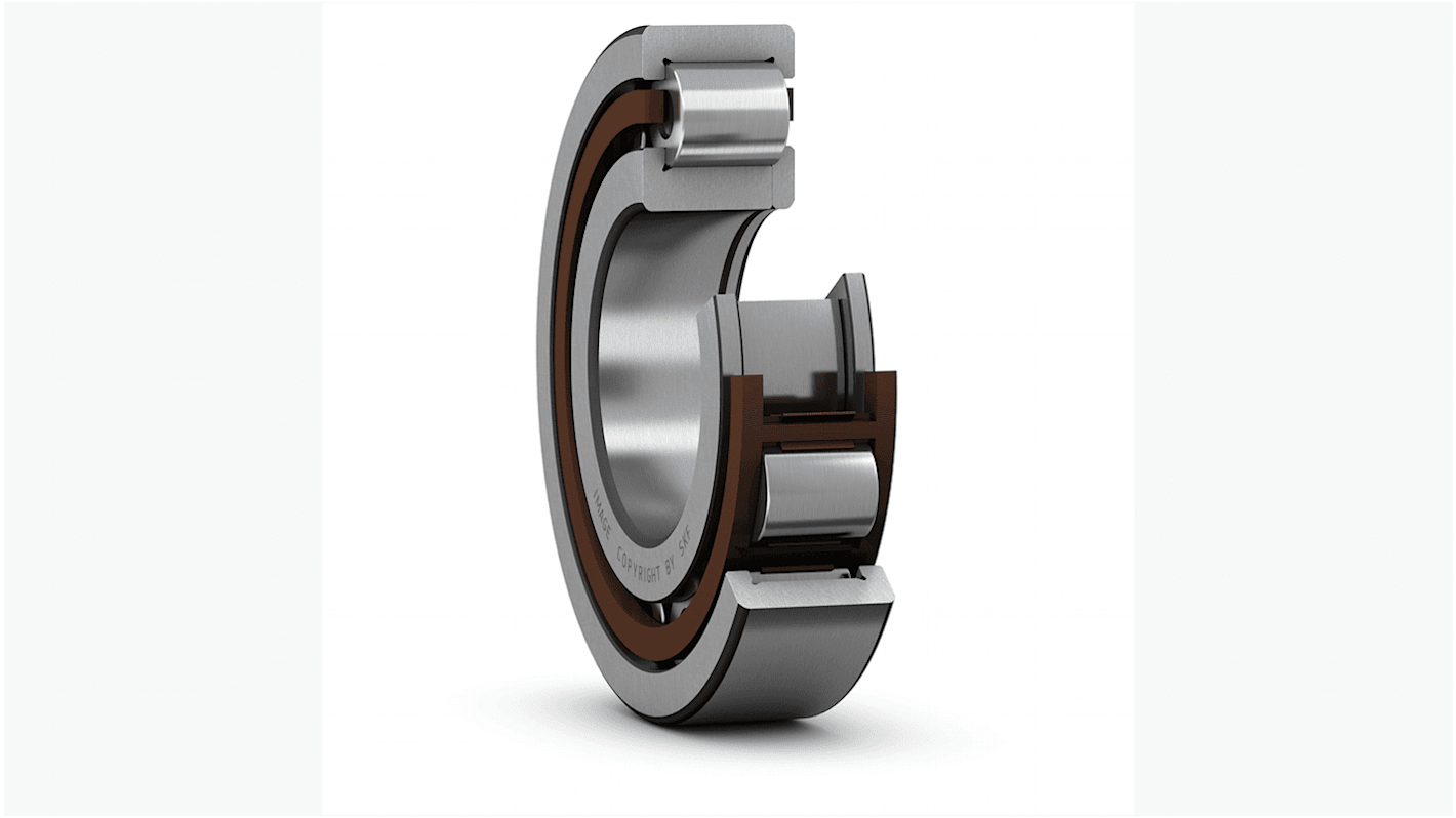 Cuscinetto a rullo SKF, Ø int. 17mm, Ø est. 40mm, guida larga 12mm