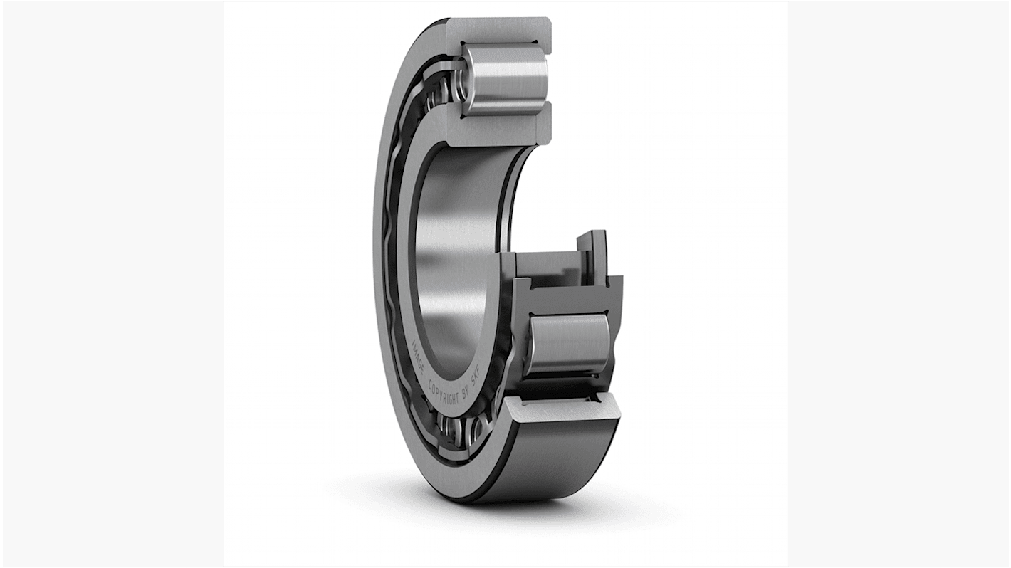 SKF Rollenlager Typ Zylindrisch, Innen-Ø 40mm / Außen-Ø 80mm, Breite 18mm