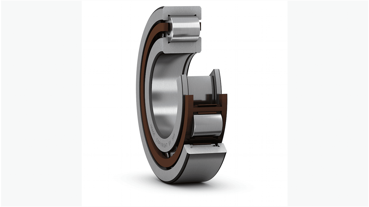 Cuscinetto a rullo SKF, Ø int. 60mm, Ø est. 110mm, guida larga 28mm