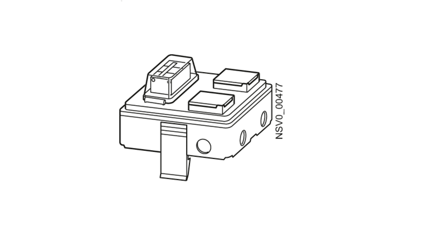 Accessoire disjoncteur Siemens, pour Système de goulotte de barre omnibus BD2.