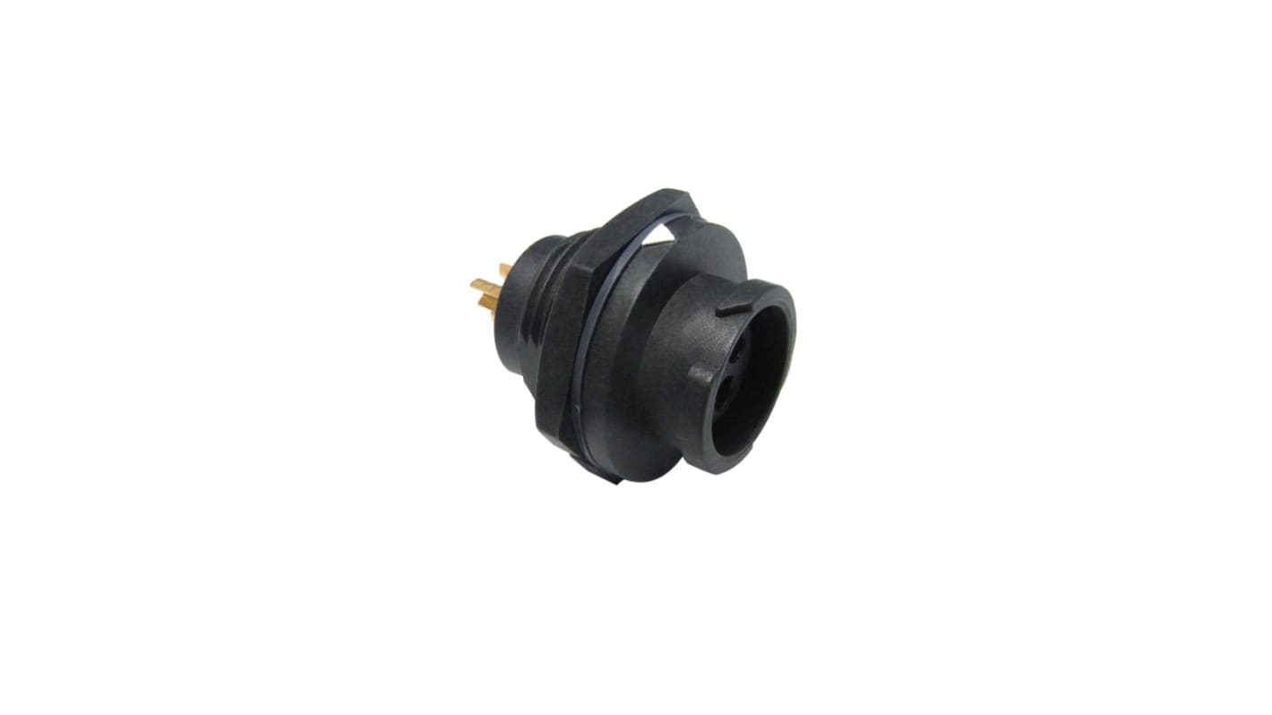 Amphenol Industrial Circular Connector, 5 Contacts, Rear Mount, Plug, Male, IP68, X-Lok Series