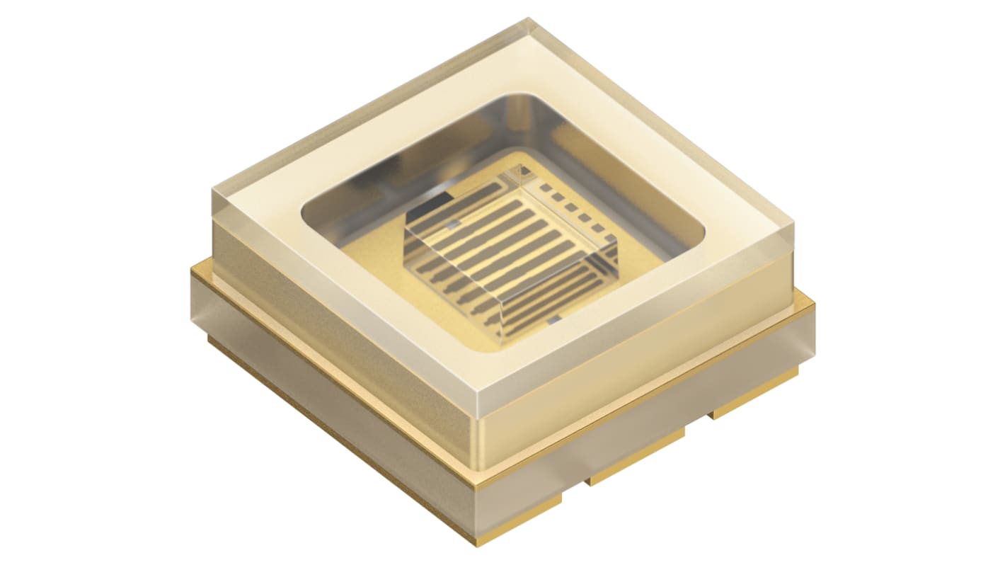 LED UVC ams OSRAM OSLON UV, λ 275nm, 120°, 42mW, encapsulado SMD, mont. superficial