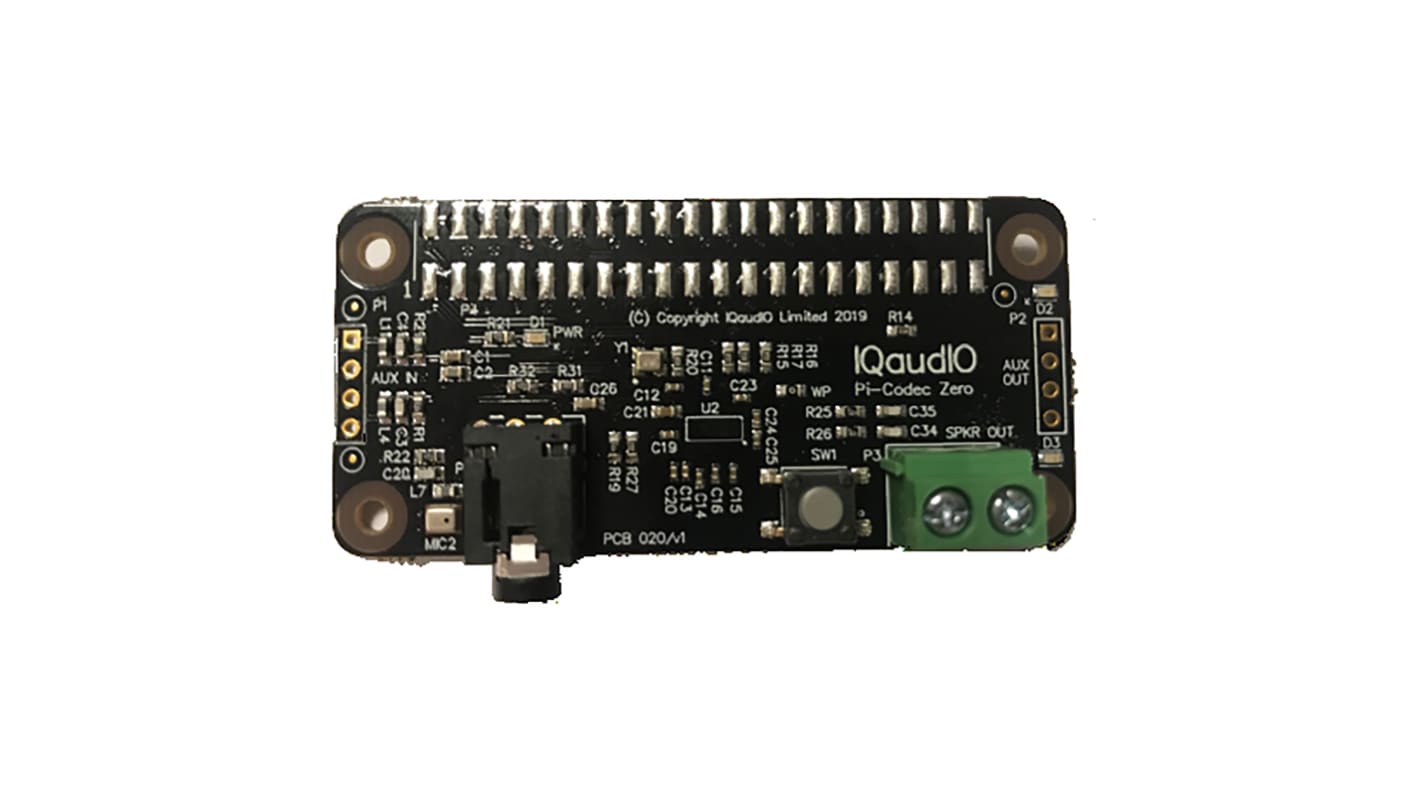 Códec IQaudio cero de Raspberry Pi