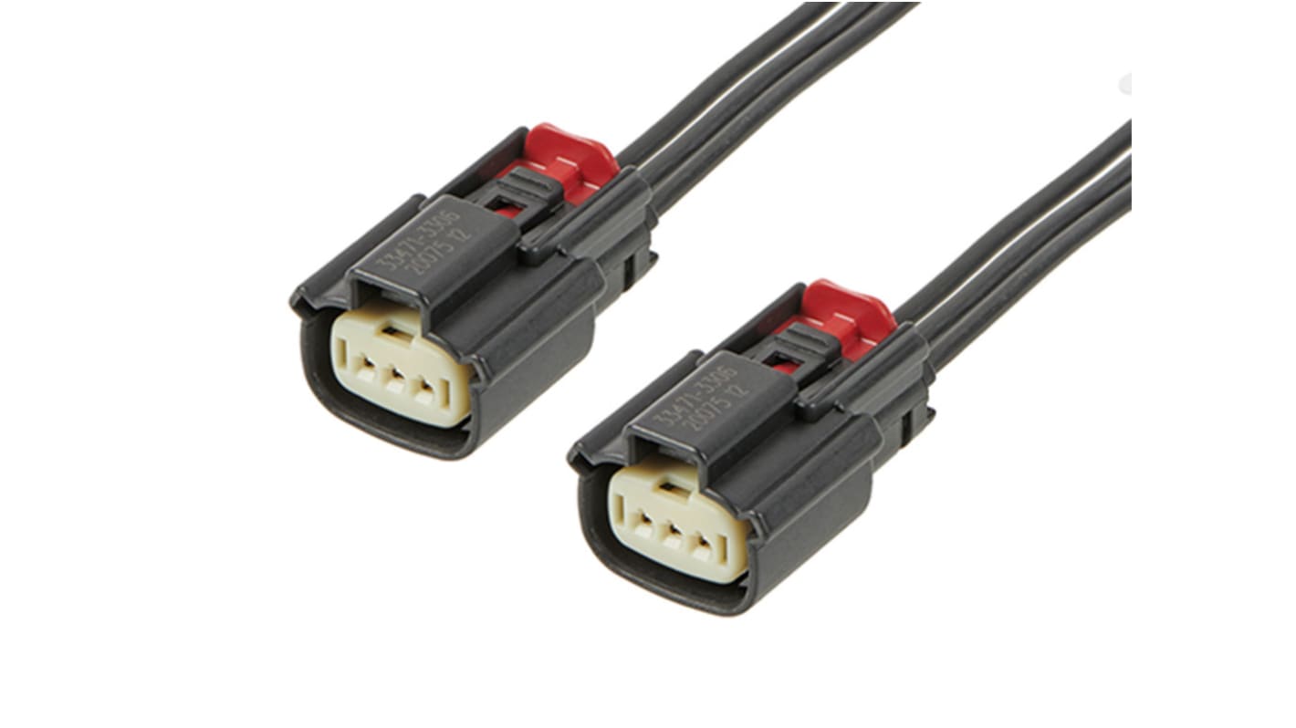 Molex 216281 Serien MX150 til MX150 Konfektioneret kabel, 6m kabel