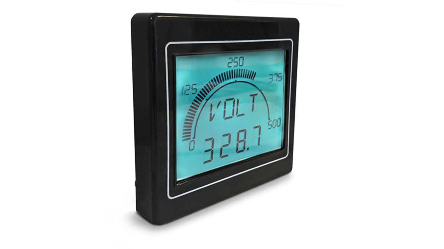 Trumeter LCD Digital Panel Multi-Function Meter, 68mm x 68mm