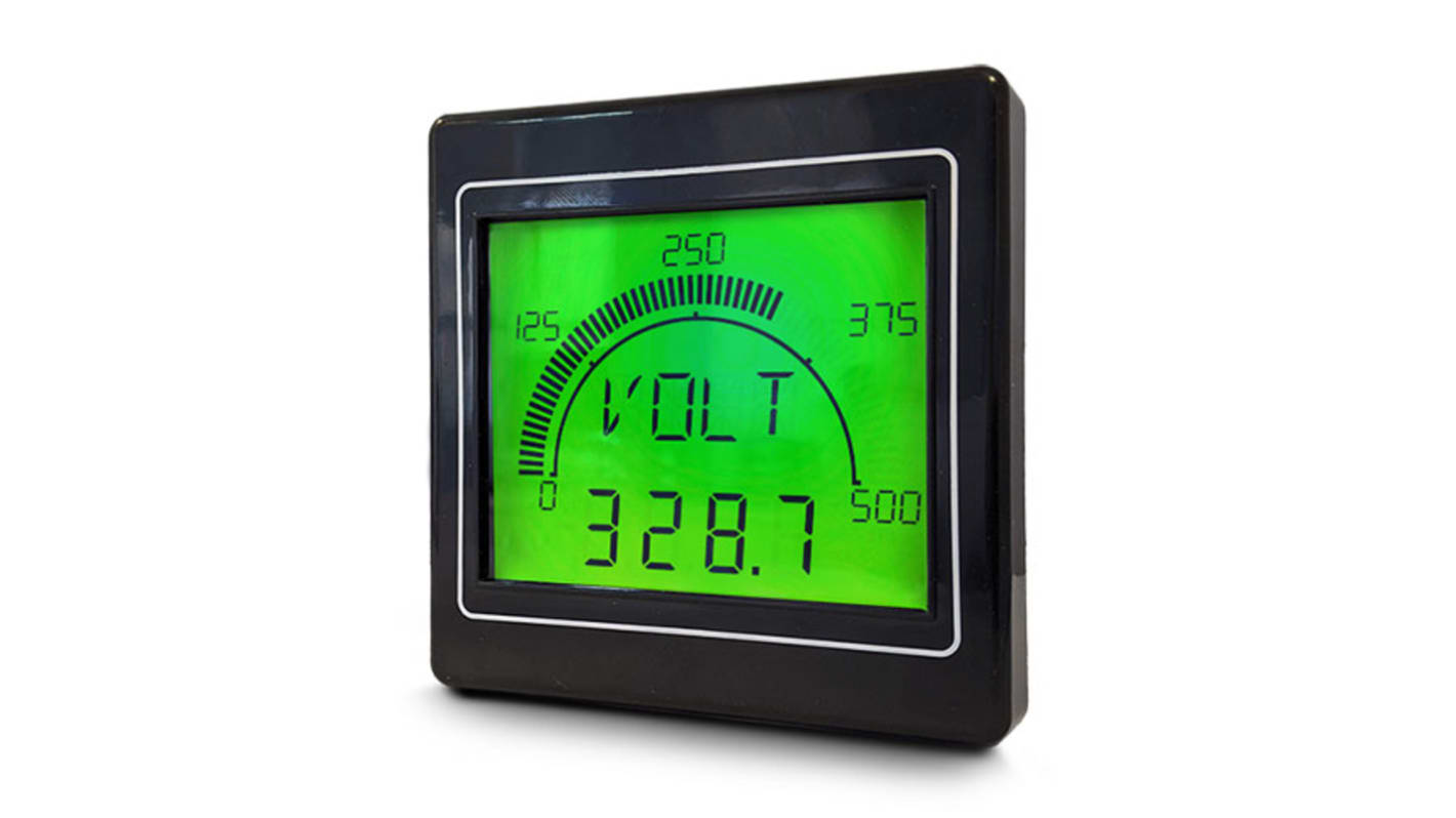 Trumeter LCD Digital Panel Multi-Function Meter, 68mm x 68mm