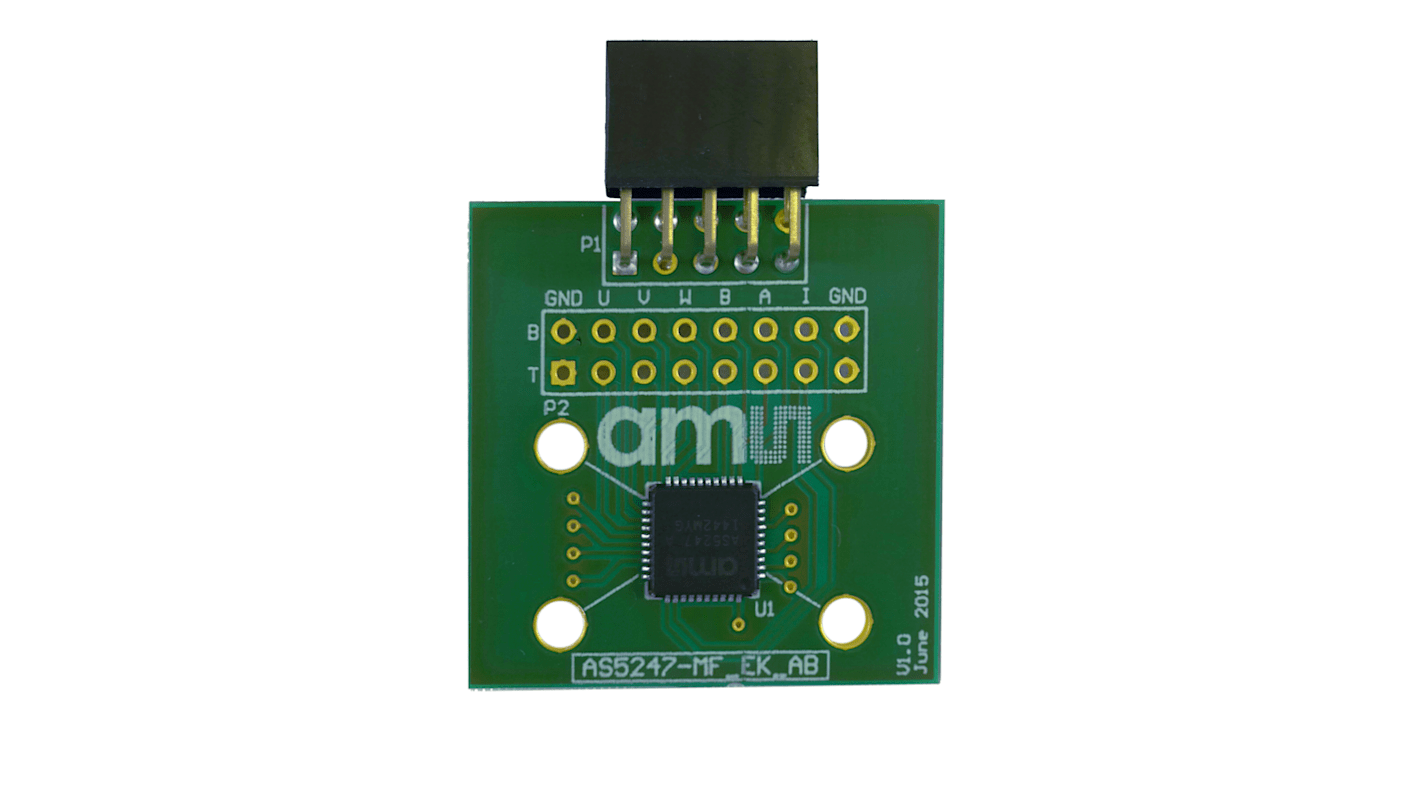 Kit de evaluación ams OSRAM AS5247 - AS5247-MF_EK_AB, para usar con AS5247-MF_EK_AB