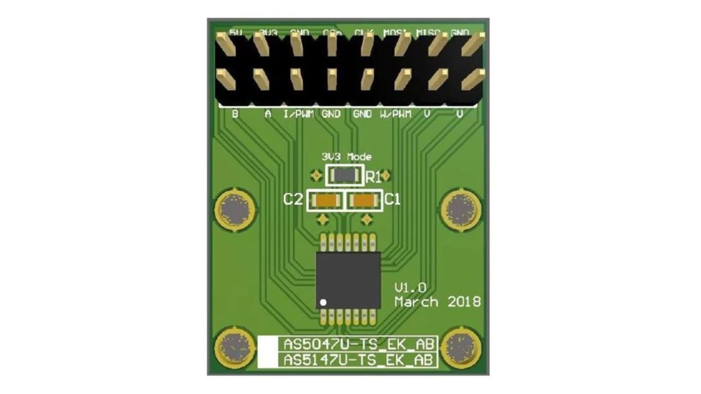 ams OSRAM AS5X47 Evaluation Kit for AS5X47U-TS_EK_AB AS5X47U-TS_EK_AB