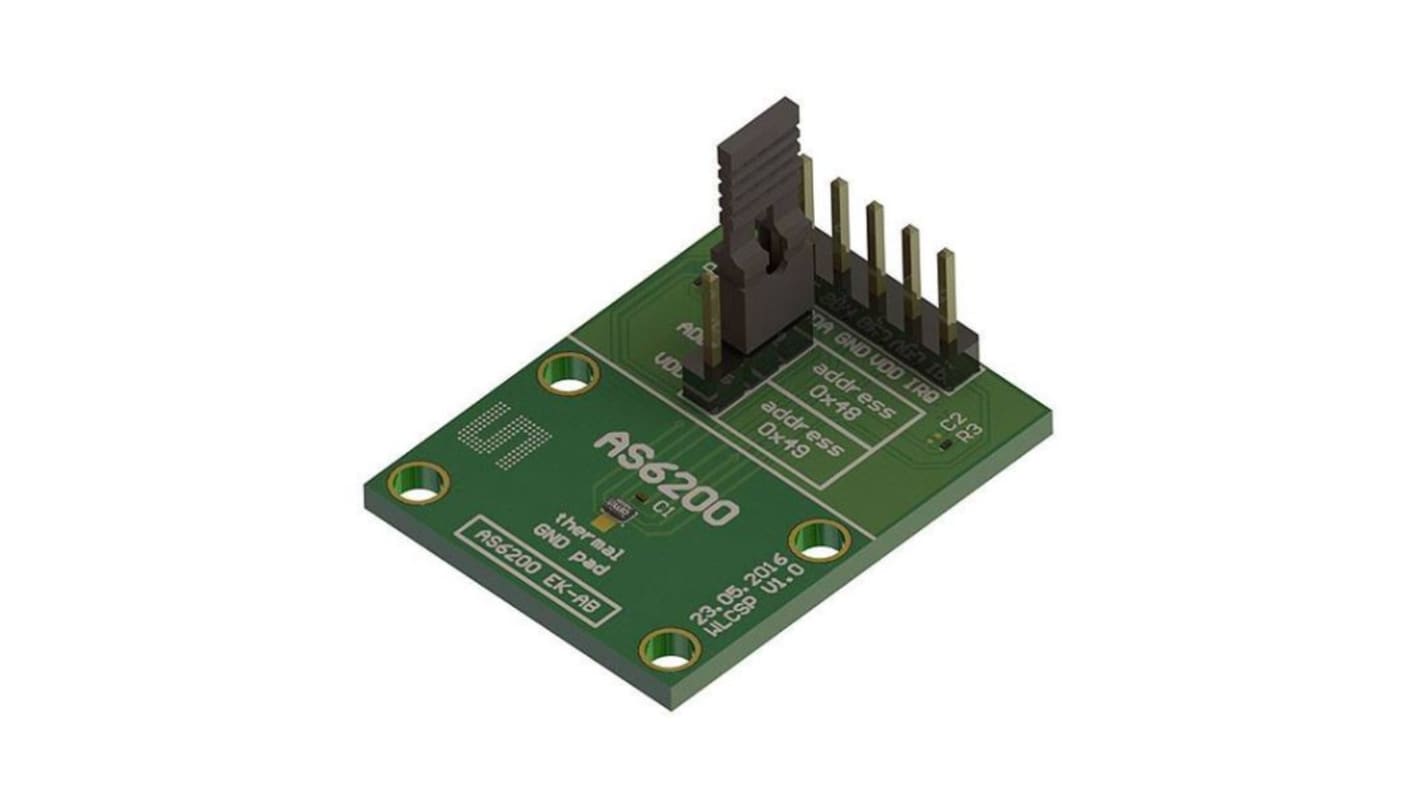 ams OSRAM AS6200C 评估套件, AS6200-WL_EK_AB芯片, 用于AS6200 wl_wl_ek ab